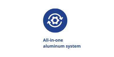 Precision steel rotors and premium bearings in an aluminum body.
